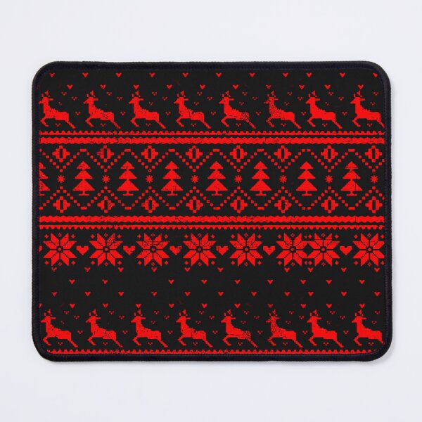 Item preview, National Lampoon Red Isle Deer Pattern Ugly Christmas Sweater designed and sold by National Lampoon Official Merch.