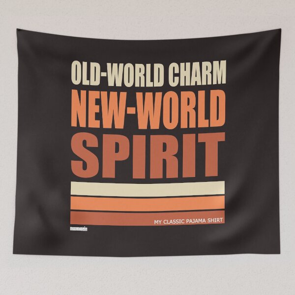 Item preview, Old-world charm, new-world spirit designed and sold by Megadorim.