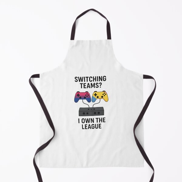 Item preview, ? Switching Teams? I Own the League – Bi & Pan Pride Gaming Design designed and sold by innvictus spectrum.
