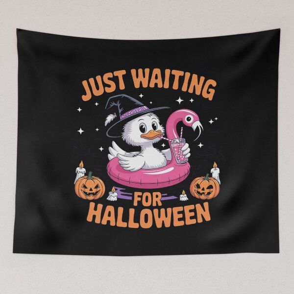 Item preview, Just Waiting For Halloween Goose Summer Spooky Season Women  designed and sold by ClassicAnthony.