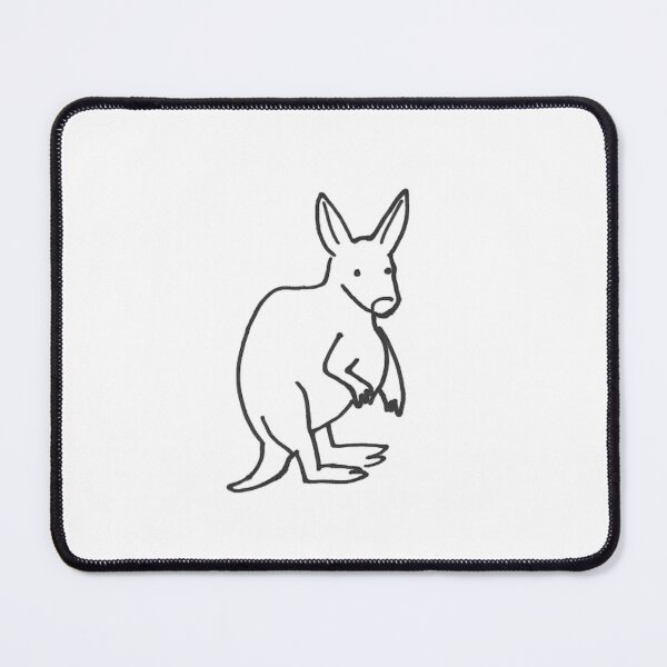 Item preview, badly drawn kangaroo designed and sold by hanakinart.