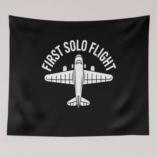 Item preview, First Solo Flight Student Pilot Airplane designed and sold by MooonTees.