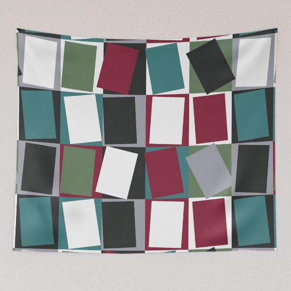 Item preview, Jumbled Patchwork-Jajim Textile Colors designed and sold by wickedpretty.