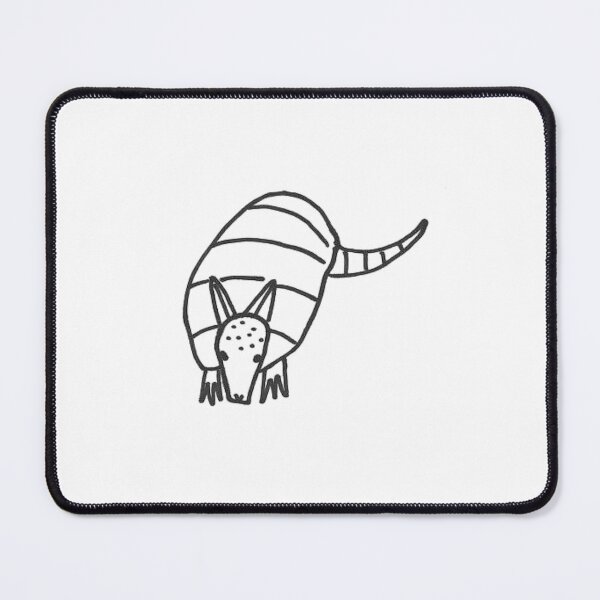 Item preview, badly drawn armadillo designed and sold by hanakinart.