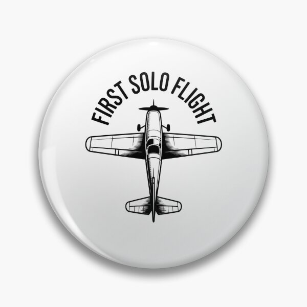 Item preview, First Solo Flight Student Pilot Airplane designed and sold by MooonTees.