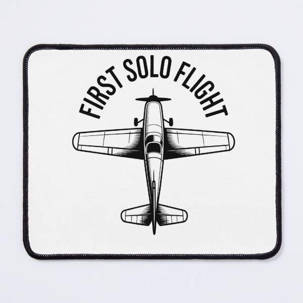 Item preview, First Solo Flight Student Pilot Airplane designed and sold by MooonTees.