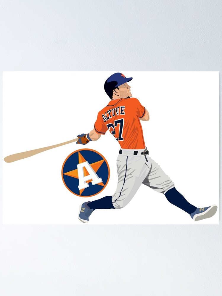 Justin Verlander Houston Astros Poster Print, Baseball Player, Real Player,  Justin Verlander Decor, Canvas Art, ArtWork, Posters for Wall SIZE