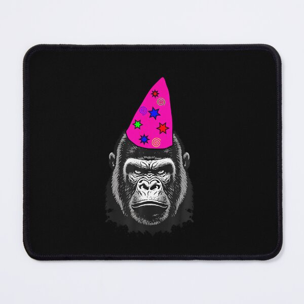 Item preview, Gorilla Birthday Decorations Birthday Party Hat Design designed and sold by MadalynKiehn.