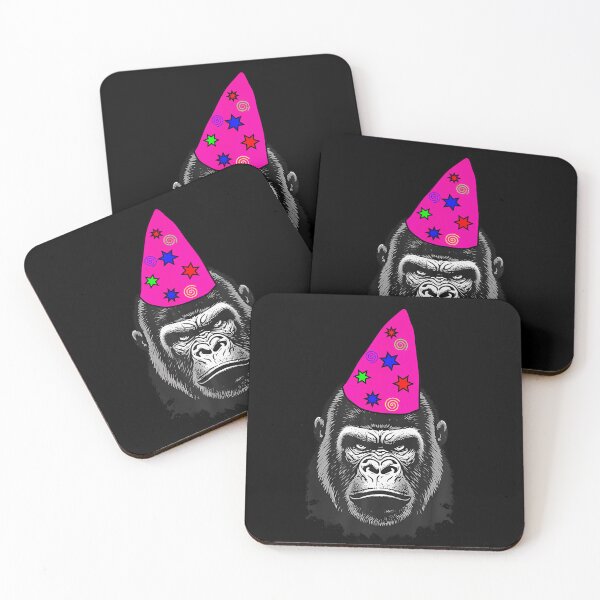 Item preview, Gorilla Birthday Decorations Birthday Party Hat Design designed and sold by MadalynKiehn.