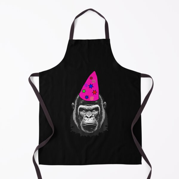 Item preview, Gorilla Birthday Decorations Birthday Party Hat Design designed and sold by MadalynKiehn.