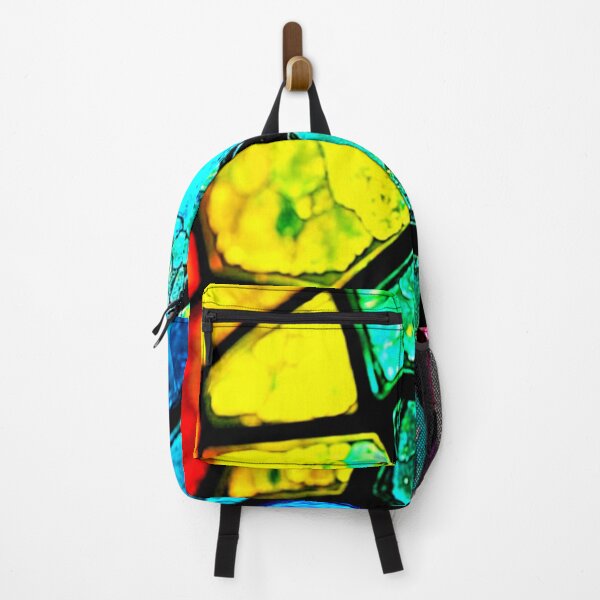 Item preview, Cracked Rainbow Stained Glass Art designed and sold by Health And Fitness Posts e-Store.