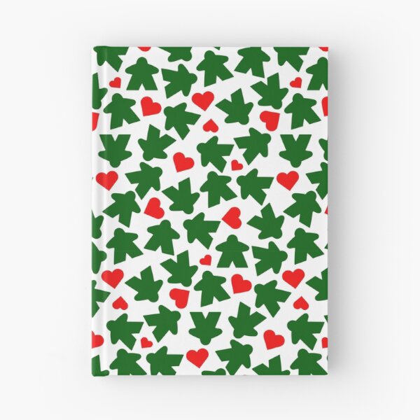 Item preview, Board Game Meeples | Christmas Colors designed and sold by Zab Butler Design.