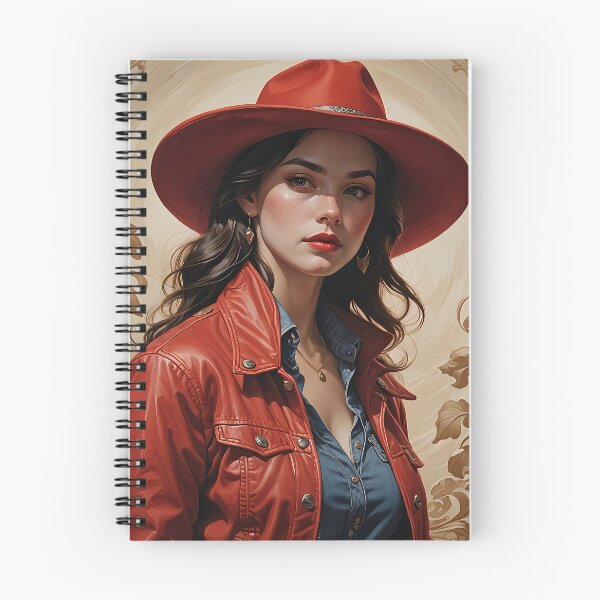 Item preview, Young woman with hat designed and sold by Palatinasart.
