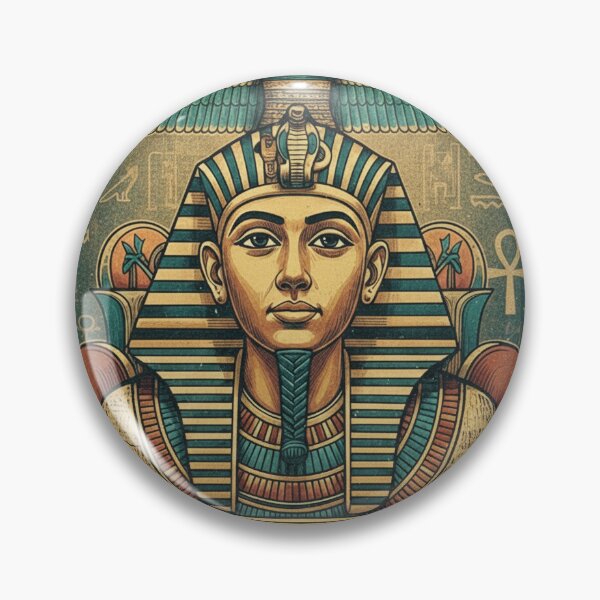 Item preview,  ​Tutankhamun - Boy King - Vintage Egyptian Revival Art designed and sold by KINDRO.
