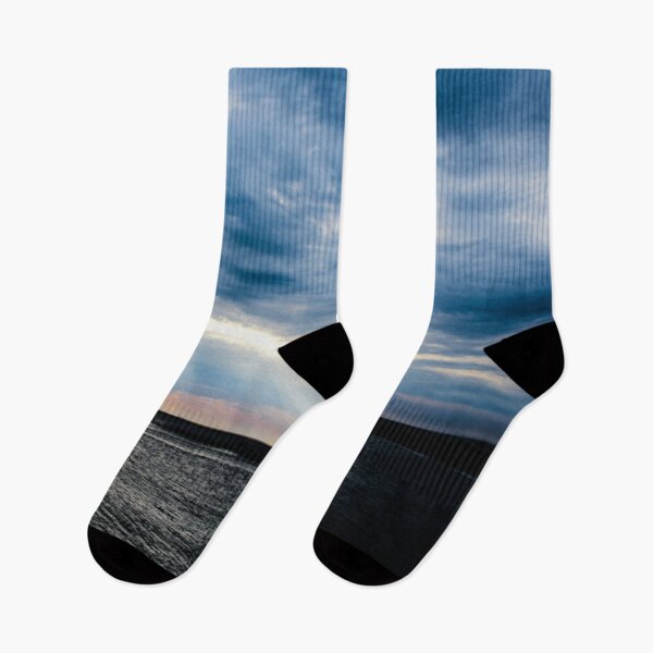 Item preview, Dark Sea – A Glimmer of Hope on the Horizon / Swiss Artwork Photography designed and sold by Raphael Wolf.