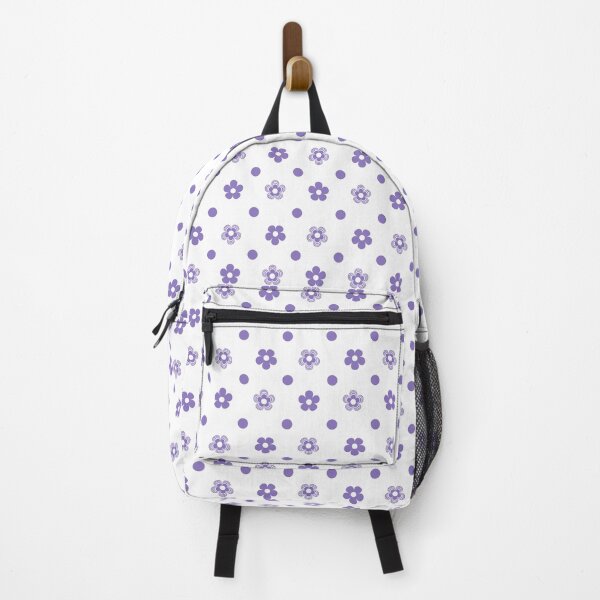 Item preview, Purple Dots & Flowers designed and sold by SaintlyScrbblz.