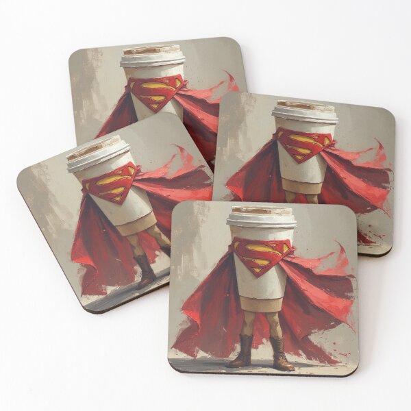 Item preview, Super Coffee to the Rescue designed and sold by YAM716.
