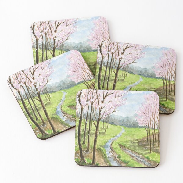 Item preview, "Walk in Spring" designed and sold by solgasart.