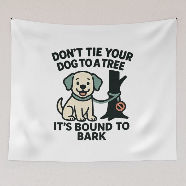 Item preview, Bound to Bark designed and sold by CobaltFlamingo.