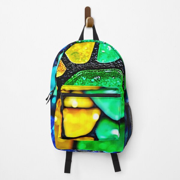 Item preview, Glossy Rainbow Glass Mosaic Art designed and sold by Health And Fitness Posts e-Store.