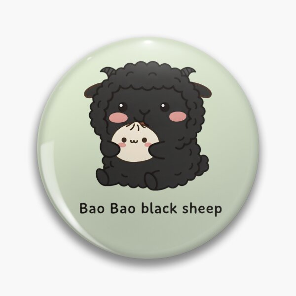 Artikelvorschau, Bao Bao Black Sheep – Niedliches Wortspiel entworfen und verkauft von SidTastic .