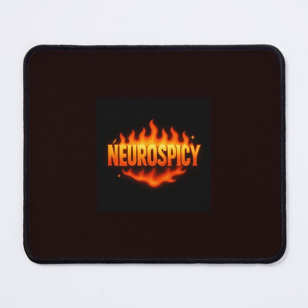 Item preview, Neurospicy – Bold Fiery Neurodivergent Pride Design designed and sold by RantyPanda.