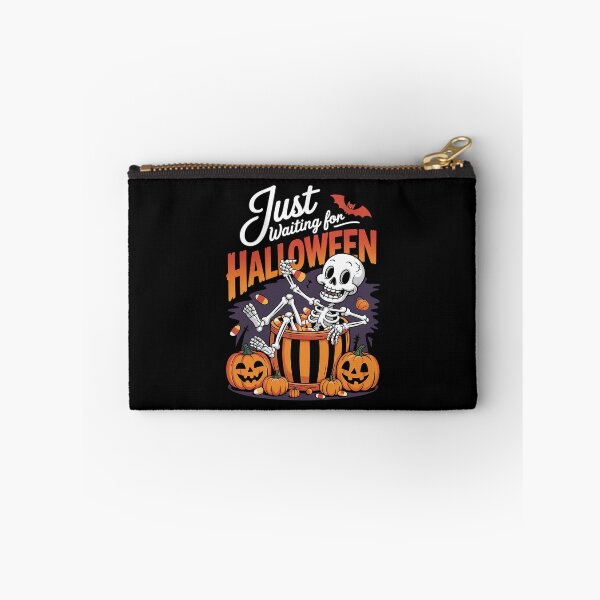 Item preview, Just Waiting For Halloween Skeleton Spooky Vibe Summer = designed and sold by ClassicAnthony.