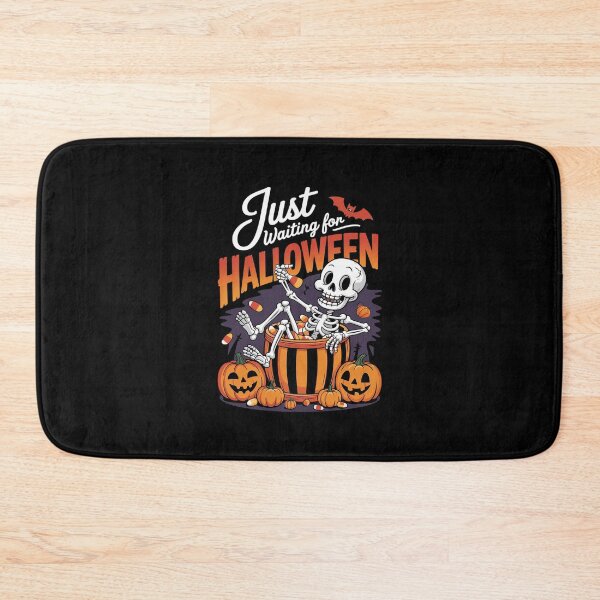 Item preview, Just Waiting For Halloween Skeleton Spooky Vibe Summer = designed and sold by ClassicAnthony.