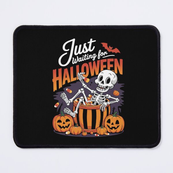 Item preview, Just Waiting For Halloween Skeleton Spooky Vibe Summer = designed and sold by ClassicAnthony.