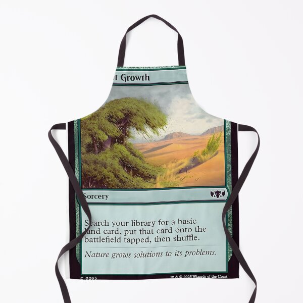 Item preview, Rampant Growth – Nature Magic Fantasy Art | Green Spell Card-Inspired Design designed and sold by NikkianaJones.