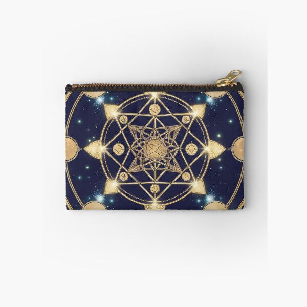 Item preview, The Celestial Grid – Path of Golden Consciousness designed and sold by ArtivaNest.