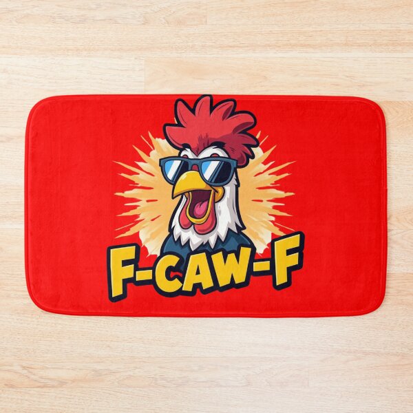 Item preview, F-Caw-F Funny Rooster Meme T-Shirt | Hilarious Chicken Humor Gift designed and sold by ayoubclashirt.