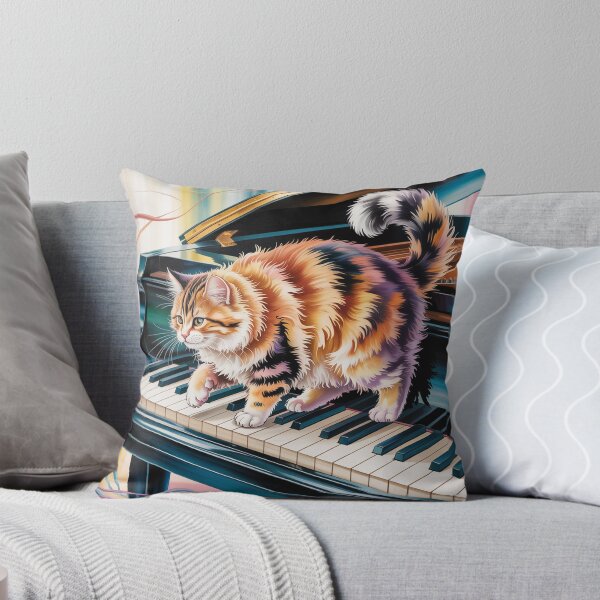 Item preview, A surrealistic painting depicting a plump,fluffy cat. designed and sold by Lilashakti ⭐️ ⭐️ ⭐️ ⭐️ ⭐️.
