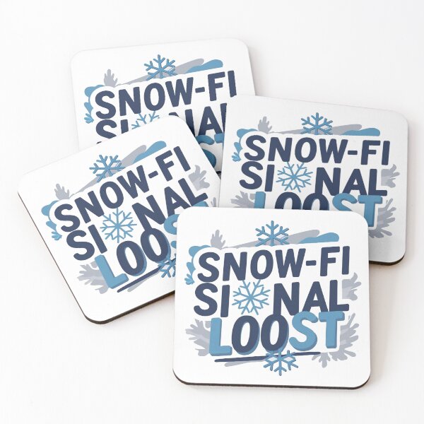 Item preview, Snow-Fi Signal Lost | Funny Winter Internet Outage Pun designed and sold by Smay store.