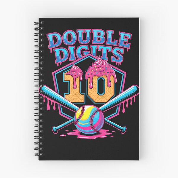 Item preview, Baseball 10th Birthday Ice Cream Drip for Boys Girls Kids  designed and sold by clothesy7.