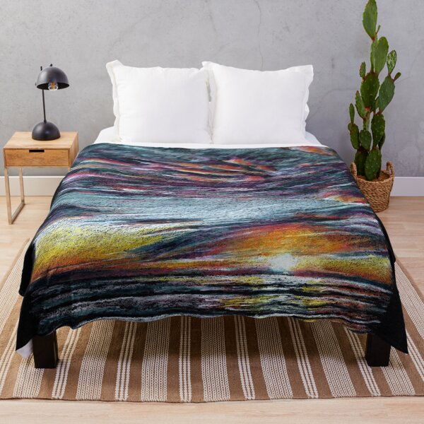 Item preview, Sunset in Tylösand, Sweden drawing designed and sold by Adam Wróbel.