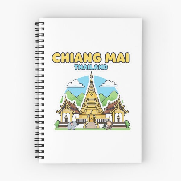 Item preview, Chiang Mai Thailand - Doi Suthep Chiang Mai Thailand Souvenir designed and sold by Dinozilla.
