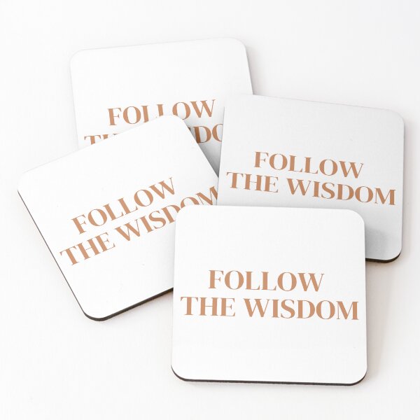 Item preview, Follow The Wisdom Midlife Empowerment Quote designed and sold by Lorets-Designs.