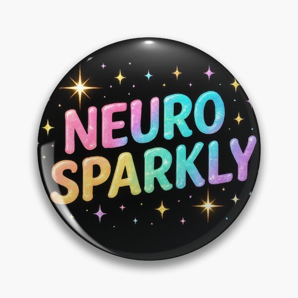 Artikelvorschau, Neurosparkly – Pastellfarbenes Regenbogen-Glitzer-Design für neurodiverse Menschen entworfen und verkauft von RantyPanda.