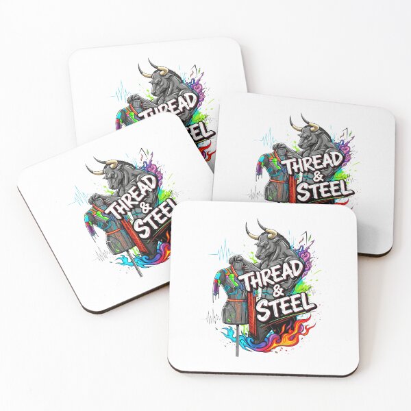 Item preview, Graffiti Thread and Steel Bull designed and sold by SholoStudio.