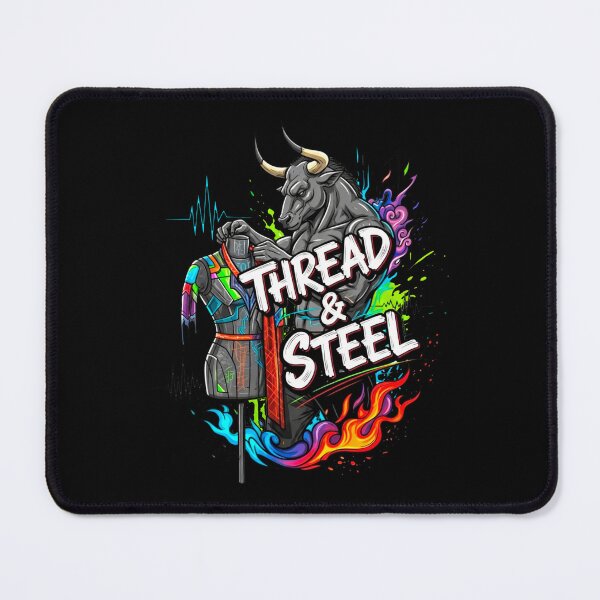 Item preview, Graffiti Thread and Steel Bull designed and sold by SholoStudio.