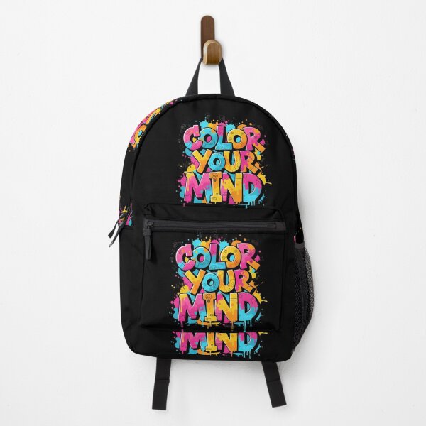Item preview, Color Your Mind Graffiti Typographic Artwork designed and sold by SaicoGN.