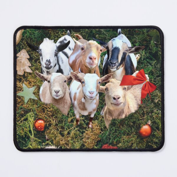 Item preview, Christmas Goats  designed and sold by snickles1977.