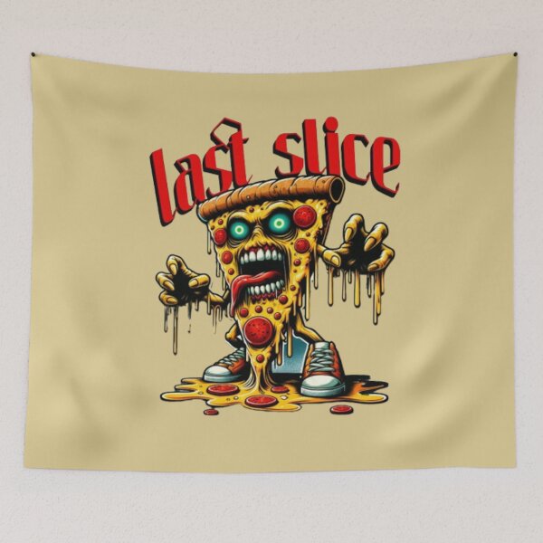 Item preview, Last Piece – Horror Pizza Monster Art designed and sold by WAKYSHOP.