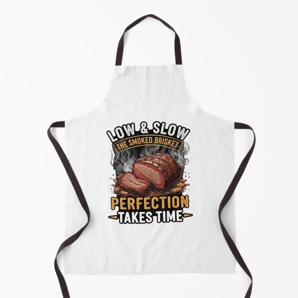 Aperçu de l'œuvre Cuisson lente et douce : La poitrine de bœuf fumée - La perfection prend du temps BBQ Design créée et vendue par EverBranz-stor.