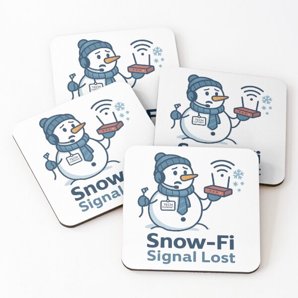 Item preview, Snow-Fi Signal Lost | Funny Winter Internet Outage Pun designed and sold by Smay store.