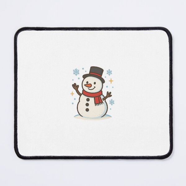 Item preview, Smiling snowman with top hat – Cheerful winter design designed and sold by iTzTreS.