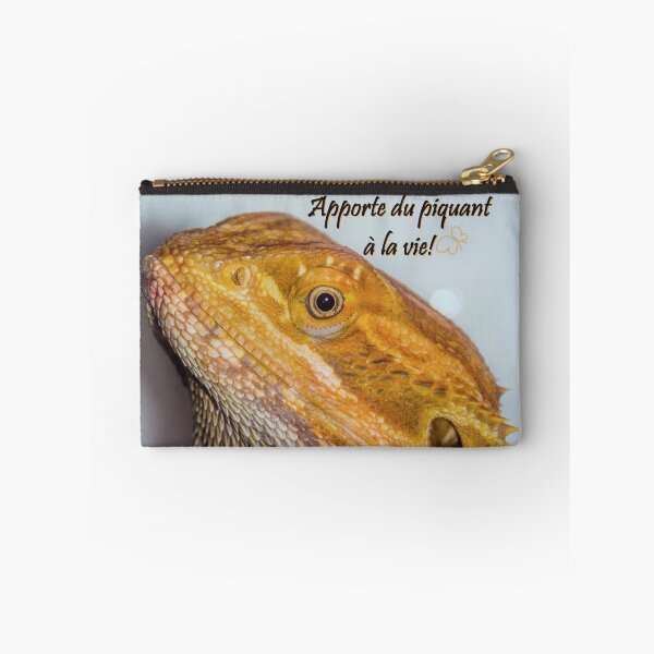 Item preview, An ochre, yellow and brown bearded dragon designed and sold by Production Art Manon Meilleur.