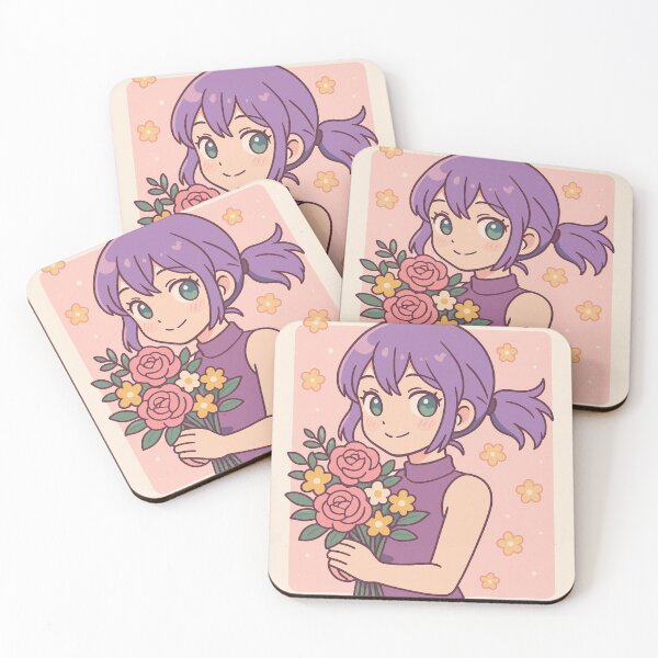 Item preview, Reze Kawaii Flower Lover – Pastel Anime Girl Aesthetic Art | Trending Abby Le Millar & Blue Jays Inspired Design designed and sold by zevorgue.