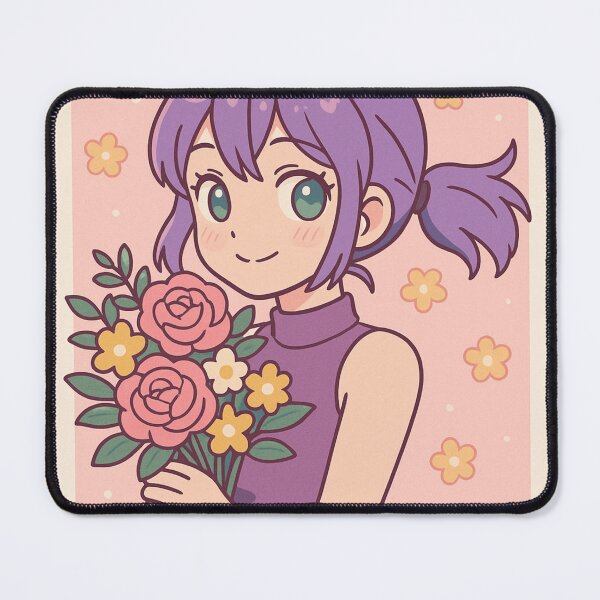 Item preview, Reze Kawaii Flower Lover – Pastel Anime Girl Aesthetic Art | Trending Abby Le Millar & Blue Jays Inspired Design designed and sold by zevorgue.